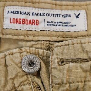 American Eagle Tan Cotton Shorts